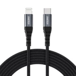 USB-C - Lightning Choetech IP0042 MFi kabel 480Mb/s 3A 3m - černý
