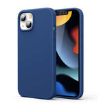 Ugreen Ochranné silikonové pouzdro Gumové Flexibilní silikonový kryt iPhone 13 Modrý
