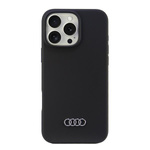 Audi Silicone Case iPhone 16 Pro Max6.9" czarny/black hardcase AU-LSRIP16PM-Q3/D1-BK