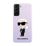 Obal Karl Lagerfeld Silicone Nft Ikonik - Obal Samsung Galaxy S23 Plus (fialový) Case
