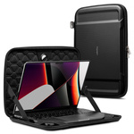 Pouzdro Spigen Rugged Armor BRAŠNA "PRO" NA NOTEBOOK 13-14 ČERNÁ