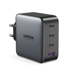 Wall Charger UGREEN CD226, USB QC3.0, 3x USB-C, 100W, PD (Black)