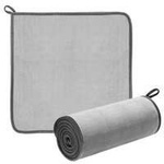 Baseus 2x mikrovláknový ručník na sušení auta mikrovlákno 40 cm x 40 cm šedý (CRXCMJ-0G)