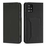 Magnet Card Case Case pro Samsung Galaxy A13 5G Pouch Wallet Card Holder Black
