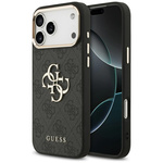 Etui Guess 4G Big 4G Classic Logo do     iPhone 17 Pro Max czarny złoty