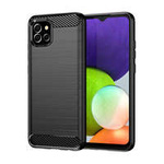 Karbon Case flexibilní pouzdro kryt Samsung A03S EU (166,5) černý