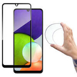 Wozinsky Full Cover Flexi Nano Glass Film Tvrzené sklo S rámečkem Samsung Galaxy A22 4G Black