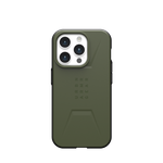 Etui UAG Civilian Magsafe - obudowa ochronna do iPhone 15 Pro kompatybilna z MagSafe (olive) Case