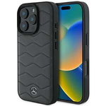Etui Mercedes iPhone 16 Pro Max 6.9" antracyt szary/antracite grey hardcase MB Waves Leather