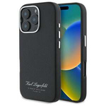 Etui Karl Lagerfeld iPhone 16 Pro 6,3" hardcase czarny/black hotel RSG