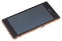 SONY Xperia M2 Aqua DISPLEJ s vadou Měděný LCD displej Originální dotykový displej