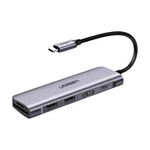 Adaptér HUB UGREEN CM195 USB-C na HDMI, 2x USB-A 3.0, SD/TF, PD