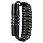 Zámek na kolo Rockbros T609 s kombinací 1,5 m - černý