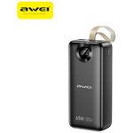 Powerbank Awei PA-34 30000mAh 65W Fast Charging Czarny