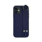 Mercedes Apple iPhone 12 Mini Strap Line Blue Case