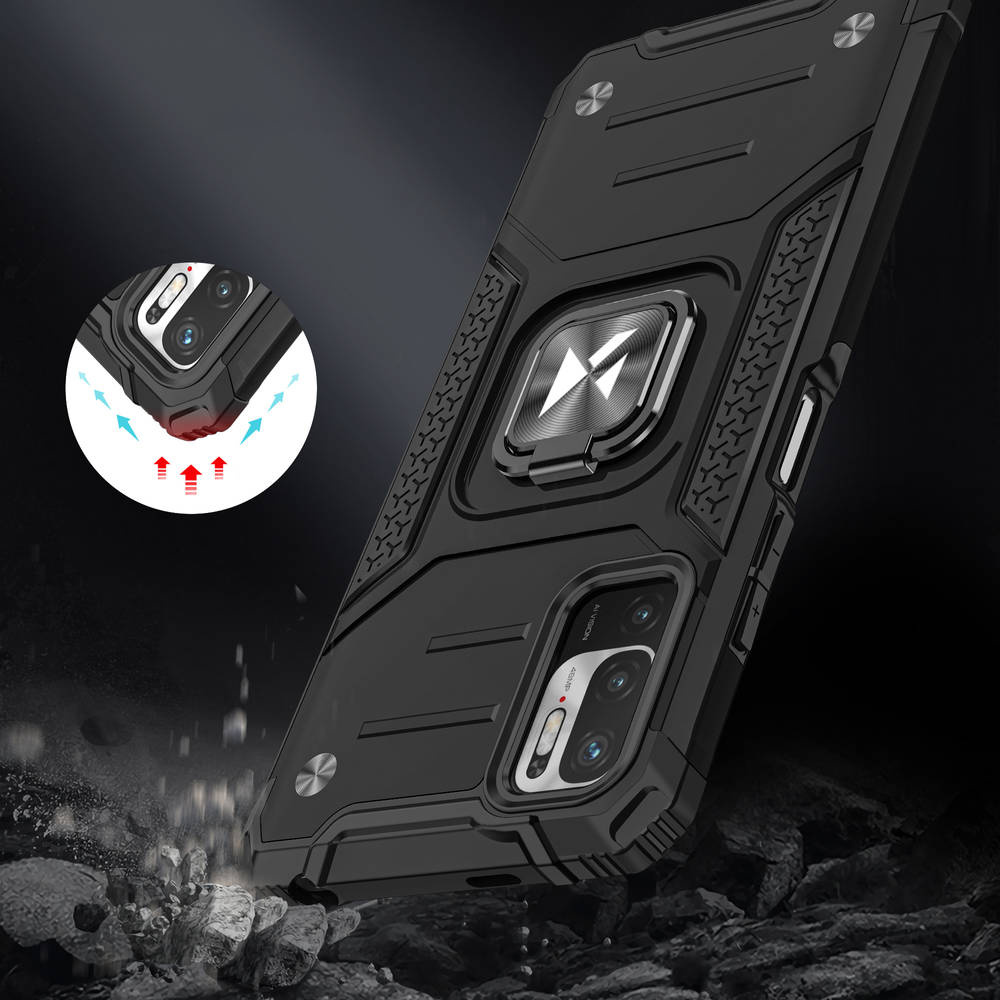 The back of the Baseus gravity grip packaging Pudełko z uchwytem samochodowym Baseus - tył