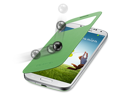 Ochrona ekranuEtui Samsung S View zapewnia maksymalną ochronę ekranu przed smugami i zadrapaniami.
