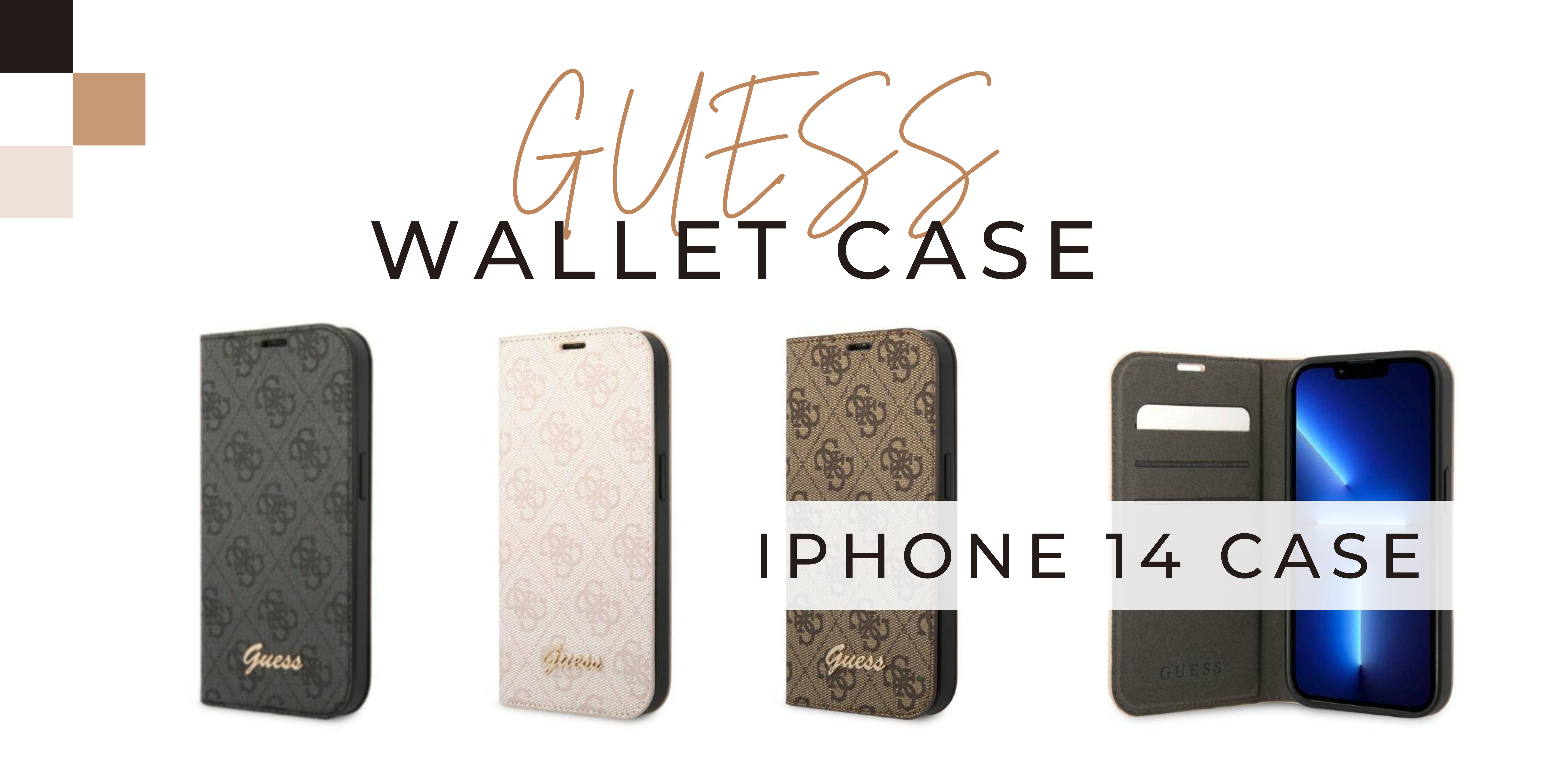 etui iphone 14 z klapką GUESS zestawienie