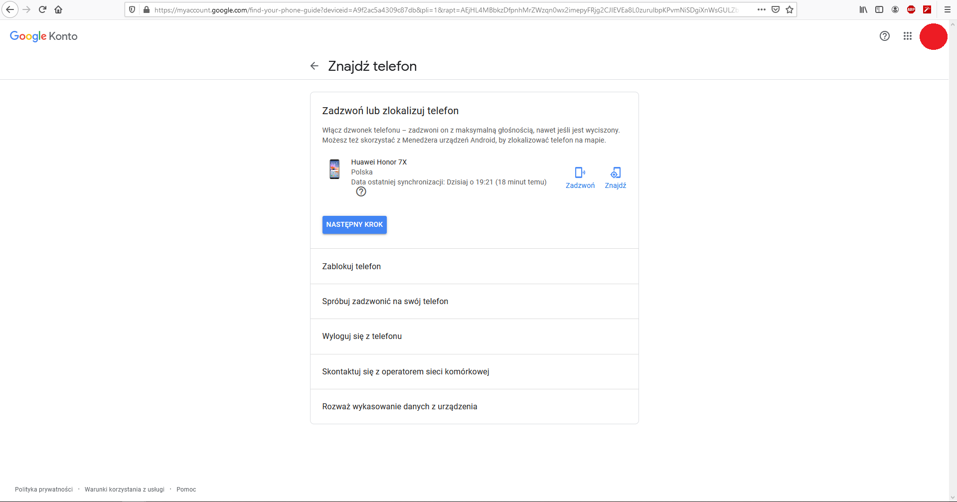 jak namierzyć lokalizację telefonu 