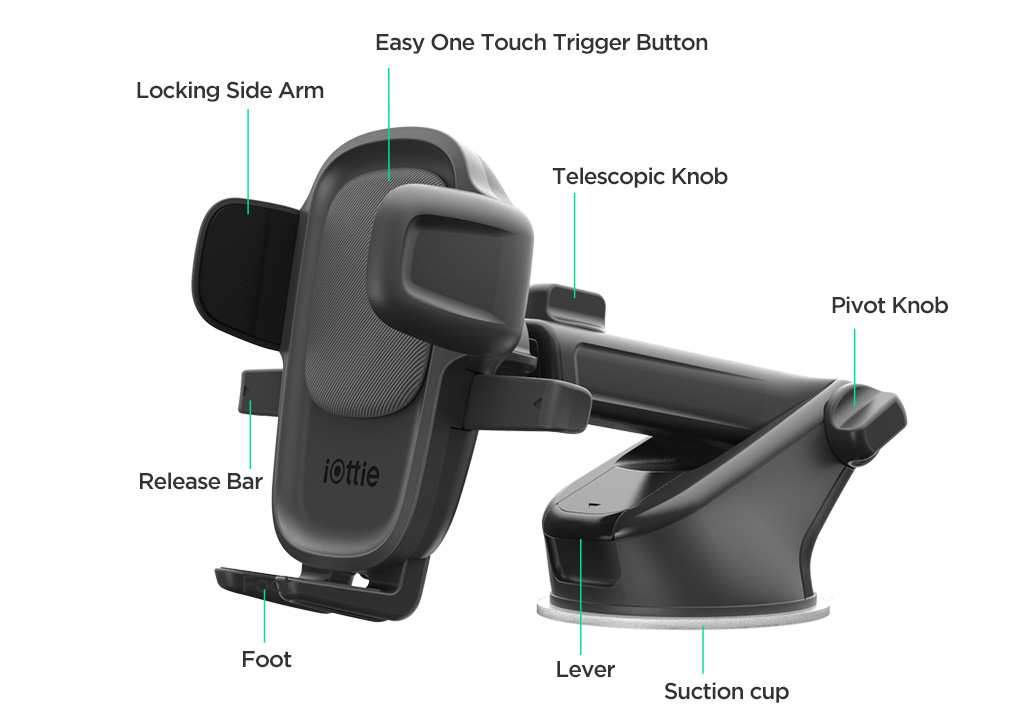 iOttie Easy One Touch 4 features description