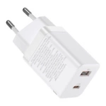 Baseus Super Si Pro USB / USB Typ C Schnellladegerät 30W Power Delivery Schnellladung weiß (CCSUPP-E02)