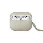Uniq Hülle Lino AirPods Pro 2 gen Silikon beige/beige elfenbein