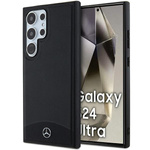 Etui Mercedes MEHMS24L23RBARK Samsung Galaxy S24 Ultra S928 czarny/black hardcase Leather Textured & Plain MagSafe Case