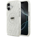 Etui Karl Lagerfeld IML Karl Head Logo   MagSafe do iPhone 17 szary