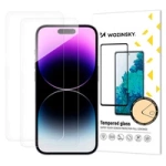 Wozinsky Tempered Glass 2er-Pack für iPhone 17 Pro / 16 Pro