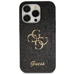 Guess GUHCP13LHG4SGK iPhone 13 Pro / 13 6.1" schwarz/schwarz hartcase Glitter Script Big 4G