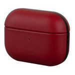 Uniq Hülle Terra AirPods Pro Echtleder rot / rot