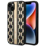 Karl Lagerfeld KLHCP14MPGKLSKW iPhone 14 Plus 6,7" hartcase braun/braun Monogram Stripe