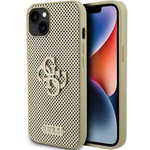 Guess GUHCP15SPSP4LGD iPhone 15 6,1" gold/gold hartcase Perforiert 4G Glitter