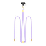 TECH-PROTECT C2S ROPE CROSSBODY STRAP LAVENDER/GOLD