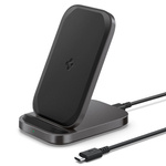 Ladergerät Wireless Spigen Pf2102 ARCfeld Wireless-Ladegerät 15w Schwarz