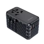 Choetech PD6028 EU / US / AUS / UK Reiseadapter 2x USB-C 2x USB-A 100W - Schwarz