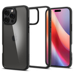ETUI SPIGEN ULTRA HYBRID IPHONE 16 PRO MATTE BLACK wird auf Deutsch übersetzt als SPIGEN ULTRA HYBRID IPHONE 16 PRO MATTE SCHWARZ HÜLLE.