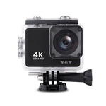 DV8500 4K Wi-Fi 16Mpx Sportkamera wasserdicht Weitwinkel + Zubehör - Schwarz