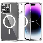 Hülle Tech-protect Flexair Hybrid MagSafe iPhone 15 Pro Clear Case