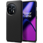 Hülle Spigen Liquid Air Oneplus 11 5G MATTE Schwarz Case