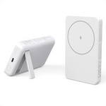 Choetech Powerbank mit magnetischer Aufladung 10000mAh MagSafe / Qi / USB C weiß