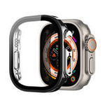 Dux Ducis Hamo Hülle für Apple Watch Ultra 49 mm Metallic Smartwatch Gehäuse schwarz