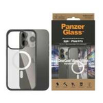 PanzerGlass ClearCase MagSafe iPhone 14 Pro 6.1" Antibakteriell schwarz/schwarz 0414