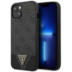 Hülle GUESS Apple iPhone 13 Mini 4G Triangle Kollektion Grau Hartcase