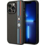 Hülle BMW BMHCP14X22PPMA iPhone 14 Pro Max 6,7" grau/grau Tricolor M Kollektion