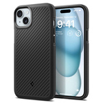 Hülle Spigen Core Armor iPhone 15 MATTE Schwarz Case