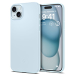 Hülle Spigen Thin Fit iPhone 15 Stummschaltung Blau