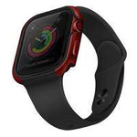 Uniq Hülle für Valencia Apple Watch Serie 4/5/6 / SE 44mm. rot / purpurrot