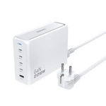 Dudao A228EU GaN-Ladegerät 1x USB-A 4x USB-C PD 228W - Weiß