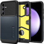 Hülle Spigen Slim Armor Galaxy S23 FE Metall Schiefer Case